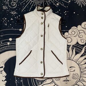 Lauren Ralph Lauren Button Down Vest Womens XS Preppy Old Money Luxury